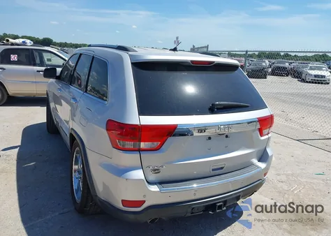 2013 Jeep Grand Cherokee Overland из США, поврежденный, VIN 1C4RJFCT2DC524008